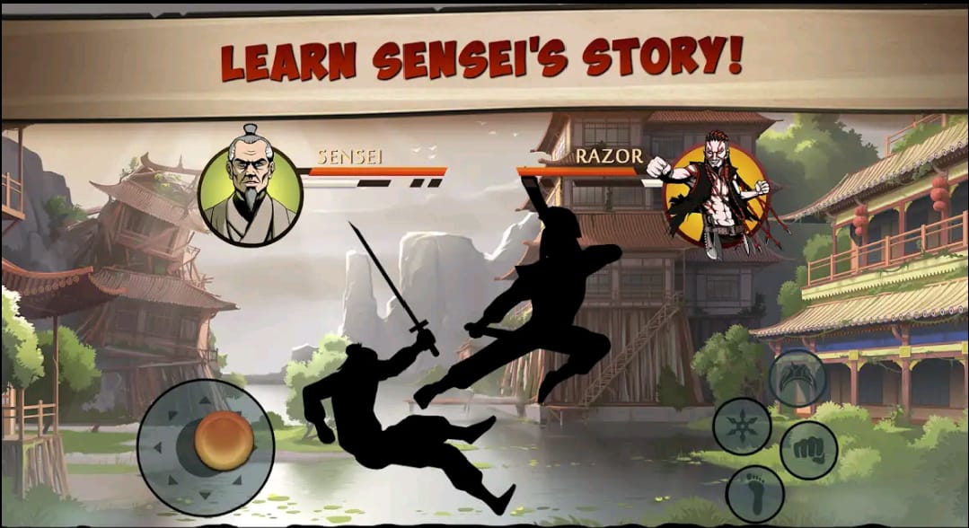 Shadow Fight 2 Special Edition 3 Sensei's story image of Shadow Fight 2 Special Edition