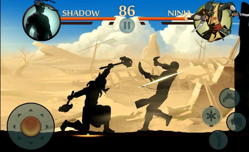 Shadow Fight 2 For PC 2 Fighting image of Shadow Fight