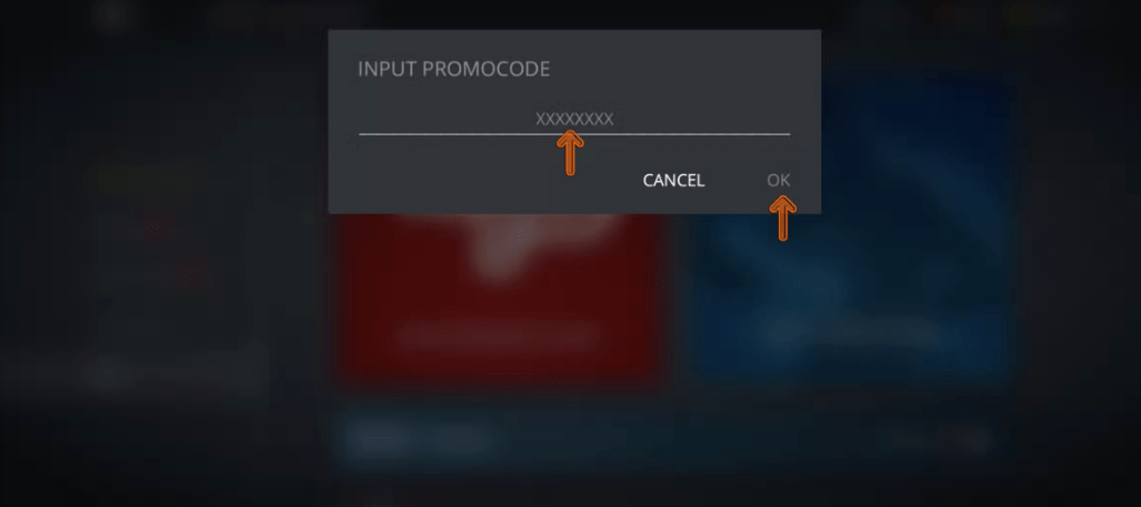 Input Promocode of Shadow Fight 3