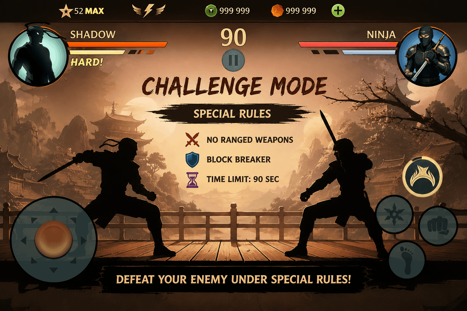 Shadow Fight 2 Special Edition 6 Shadow Fight 2 Special Edition Challenge Mode special rules fight