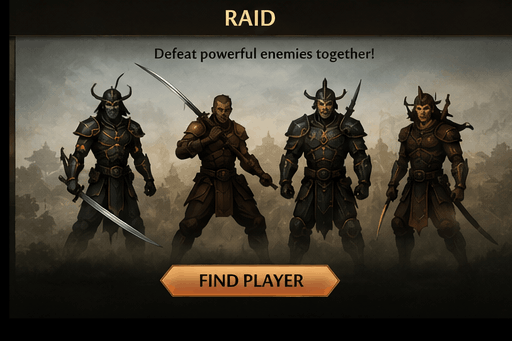 Shadow Fight 2 RAID mode and Underworld multiplayer battle screenshot