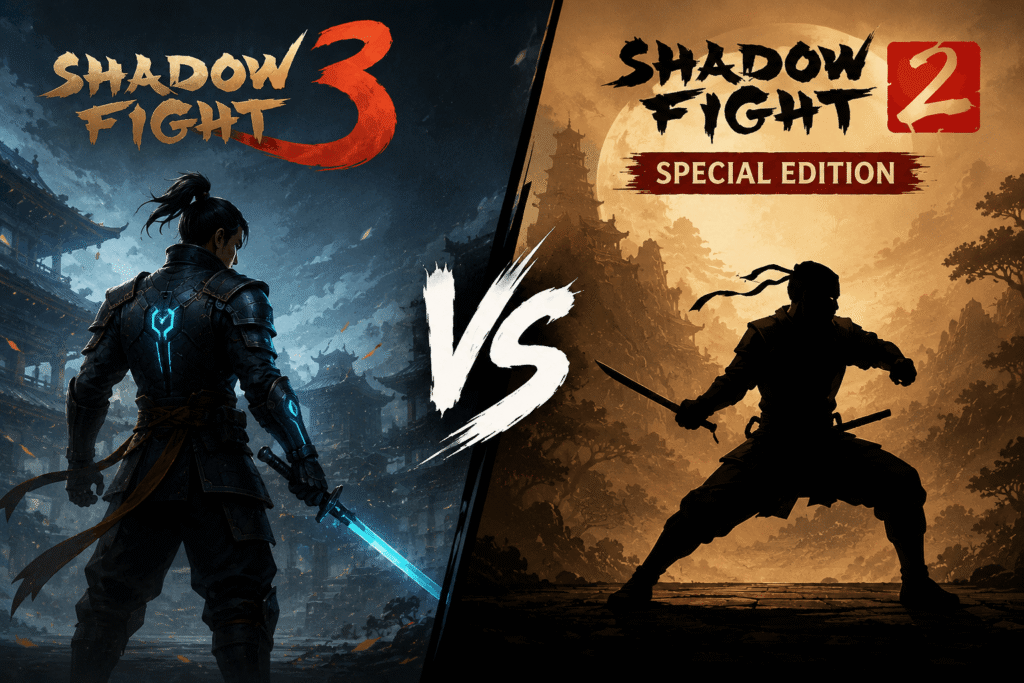 Shadow Fight 2 Special Edition 9 Shadow Fight 3 vs Shadow Fight 2 Special Edition comparison image